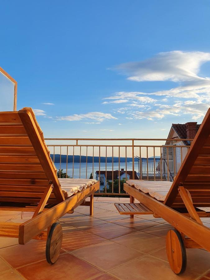 Relaxing Seaview Apartment Barac On Separated Floor 茨里克韦尼察 外观 照片